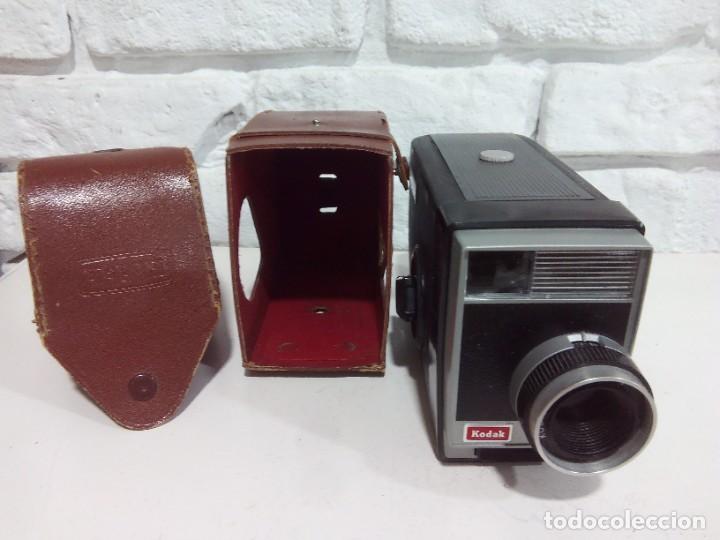 Antig&uuml;edades: KODAK 8 MOVIE CAMERA+ FUNDA ORIGINAL - Foto 2
