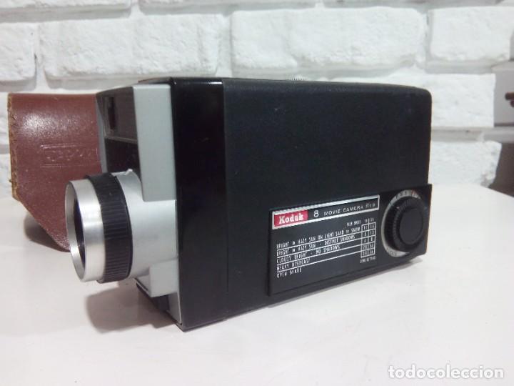 Antig&uuml;edades: KODAK 8 MOVIE CAMERA+ FUNDA ORIGINAL - Foto 4