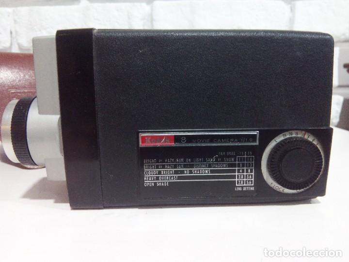 Antig&uuml;edades: KODAK 8 MOVIE CAMERA+ FUNDA ORIGINAL - Foto 5