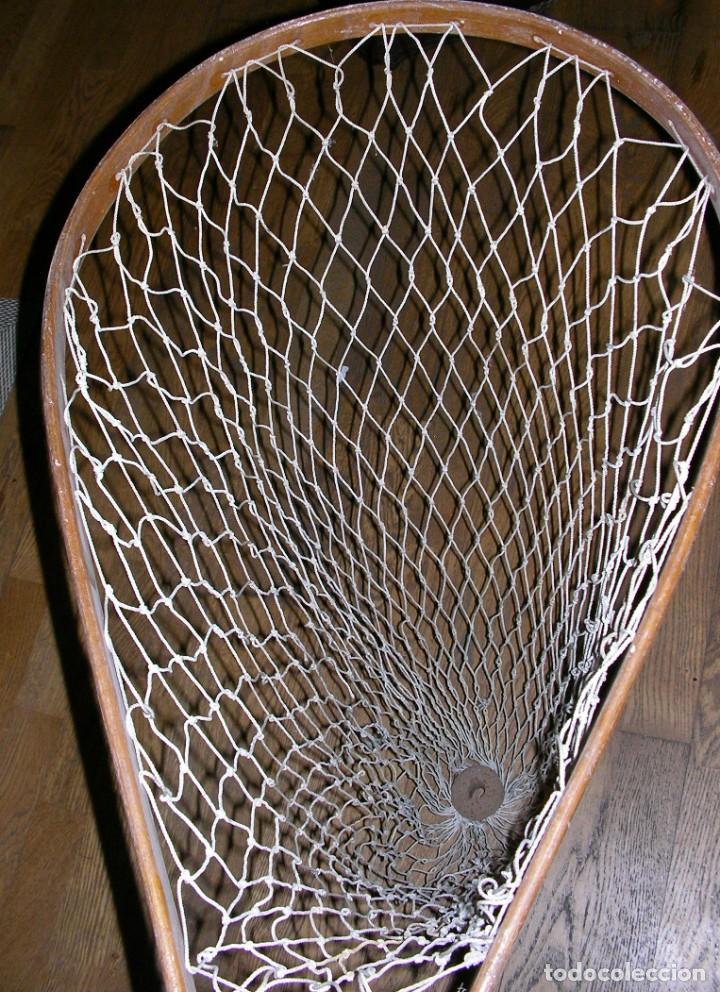 Antig&uuml;edades: SALABRE O RED DE PESCA CON ESTRUCTURA DE MADERA - Foto 3