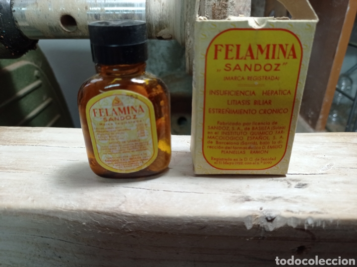 Antig&uuml;edades: Botellita Felamina - Foto 3