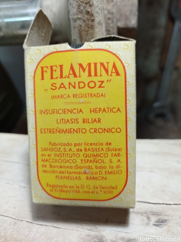 Antig&uuml;edades: Botellita Felamina - Foto 1