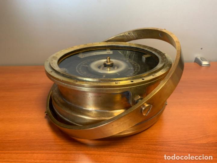 Antig&uuml;edades: Aut&eacute;ntica br&uacute;jula grande - Foto 9