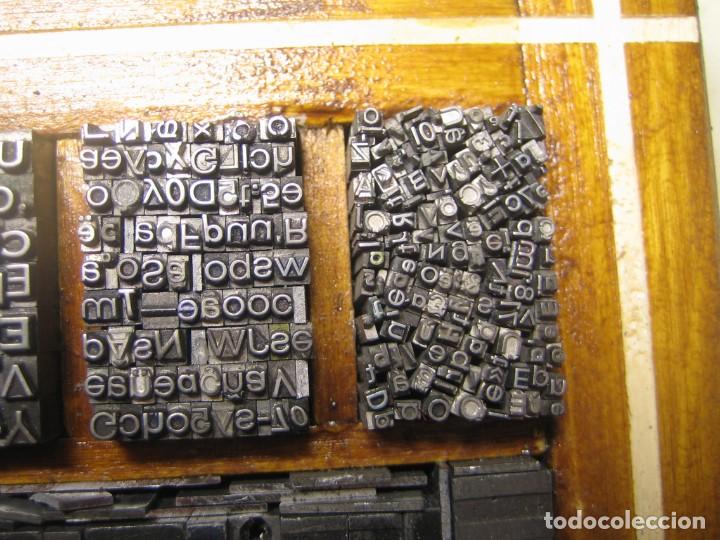 Antig&uuml;edades: imprenta - cuadro typography - ref. 6 - tama&ntilde;o 13x12 - Foto 6