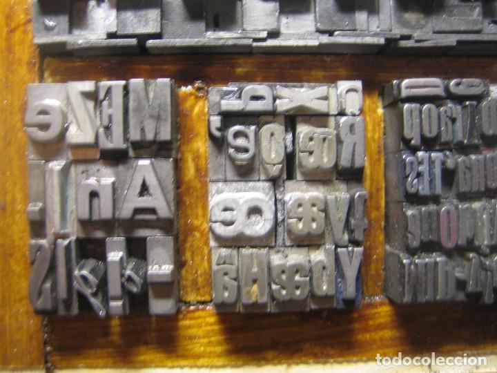 Antig&uuml;edades: imprenta - cuadro typography - ref. 5 - tama&ntilde;o 13x12 - Foto 6