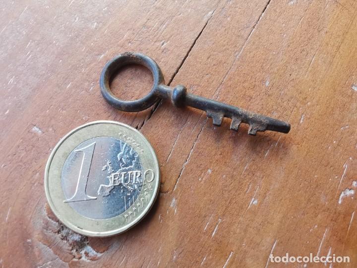 Antig&uuml;edades: LLAVE ESPA&Ntilde;OLA SIGLO.XIX..CANDADO - Foto 3