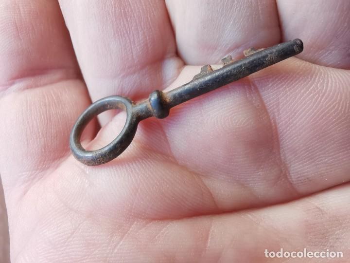 Antig&uuml;edades: LLAVE ESPA&Ntilde;OLA SIGLO.XIX..CANDADO - Foto 5