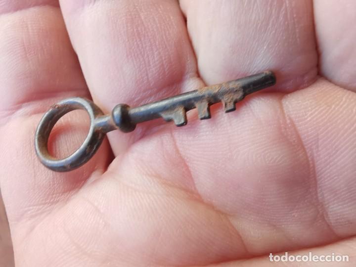 Antig&uuml;edades: LLAVE ESPA&Ntilde;OLA SIGLO.XIX..CANDADO - Foto 6