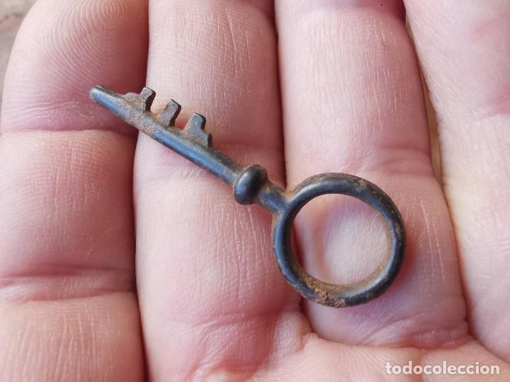Antig&uuml;edades: LLAVE ESPA&Ntilde;OLA SIGLO.XIX..CANDADO - Foto 7