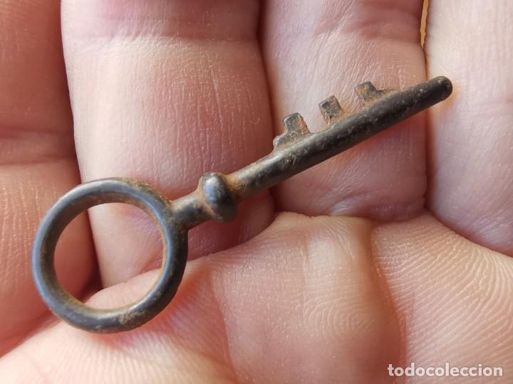Antig&uuml;edades: LLAVE ESPA&Ntilde;OLA SIGLO.XIX..CANDADO - Foto 9