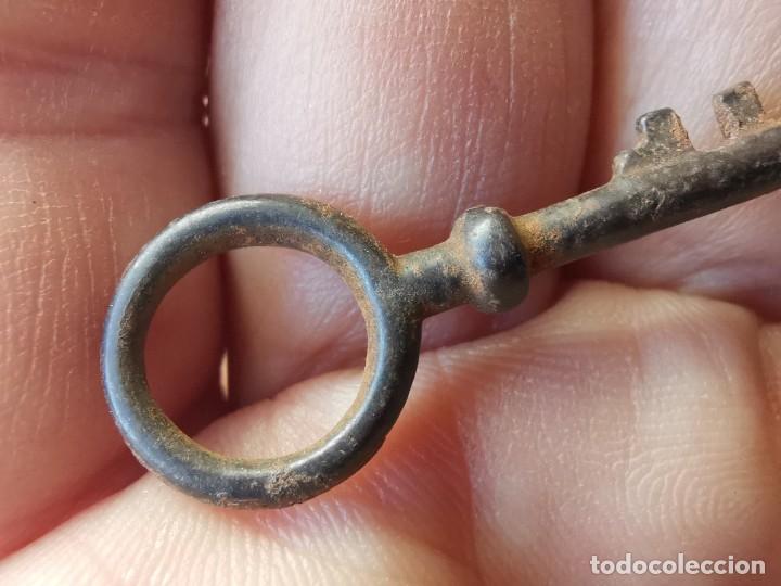 Antig&uuml;edades: LLAVE ESPA&Ntilde;OLA SIGLO.XIX..CANDADO - Foto 11