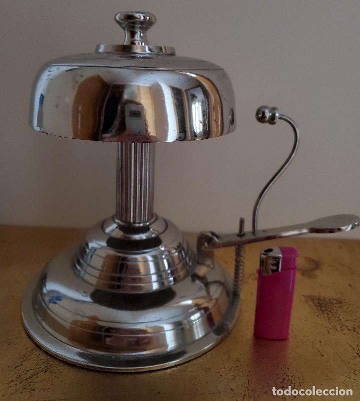 Antig&uuml;edades: Timbre de hotel grande. - Foto 2