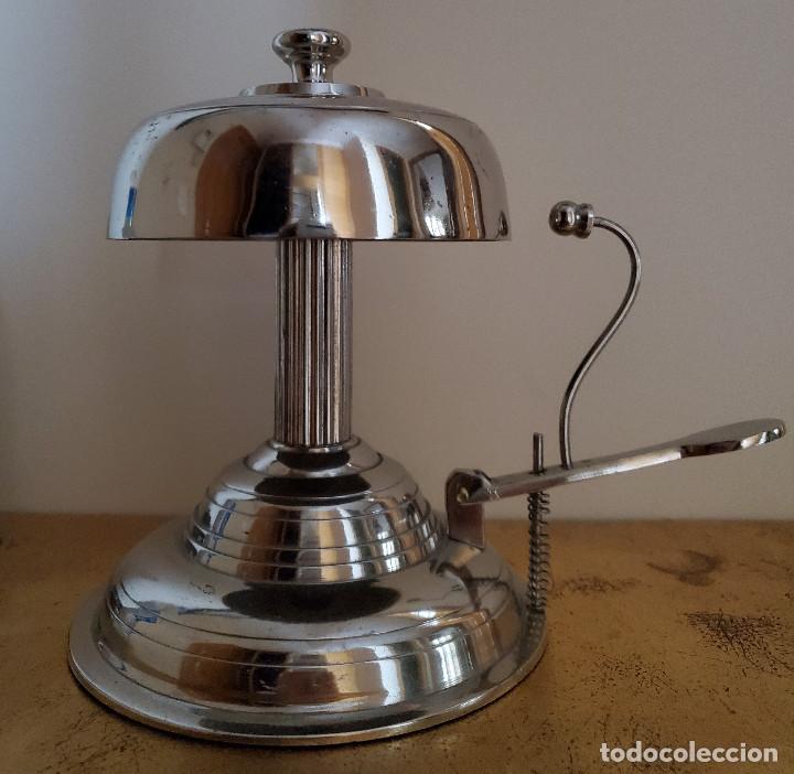 Antig&uuml;edades: Timbre de hotel grande. - Foto 3