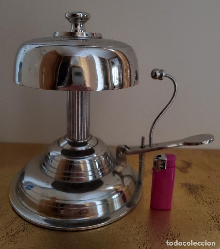 Antig&uuml;edades: Timbre de hotel grande. - Foto 4