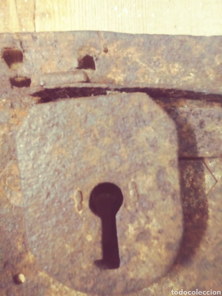 Antig&uuml;edades: Cerradura de hierro - Foto 4