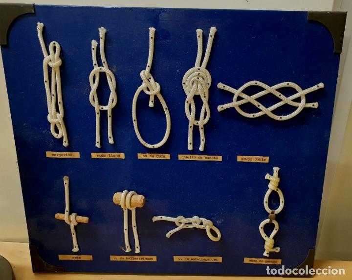 Antig&uuml;edades: CUADRO NUDOS MARINEROS - Foto 1