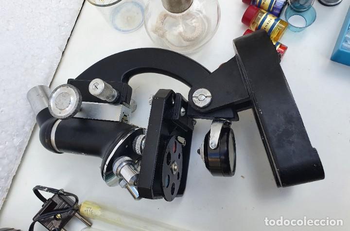 Antig&uuml;edades: MICROSCOPIO SNS 40X - 1200X - Foto 10