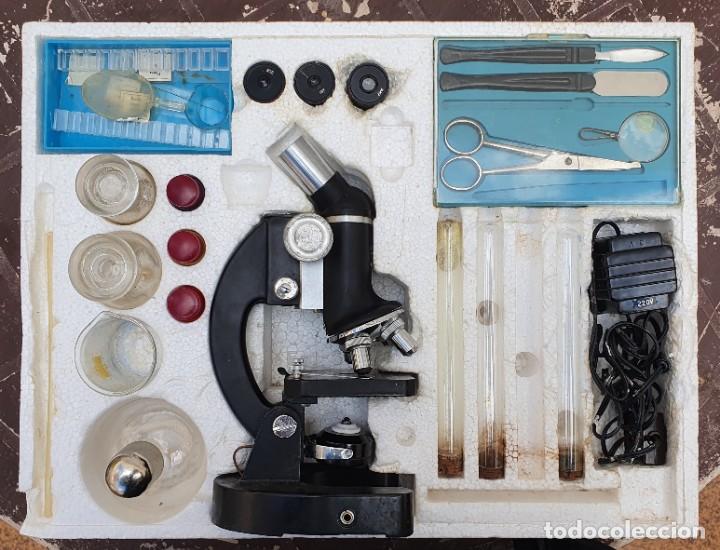 Antig&uuml;edades: MICROSCOPIO SNS 40X - 1200X - Foto 12