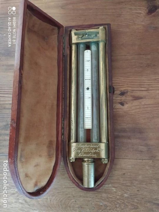 Antig&uuml;edades: Comprobador Gas. IMPERIAL. C. 1830 - Foto 3