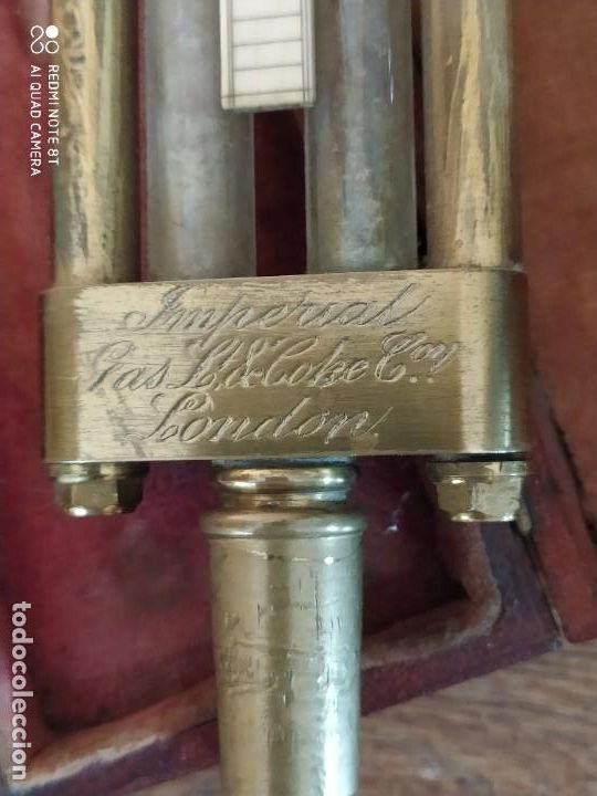 Antig&uuml;edades: Comprobador Gas. IMPERIAL. C. 1830 - Foto 4