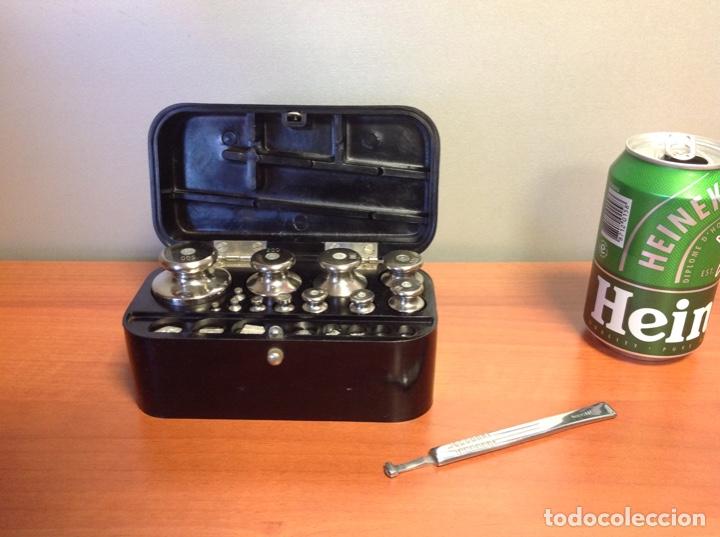 Antig&uuml;edades: Juego ruso de pesas de precisi&oacute;n - Foto 1