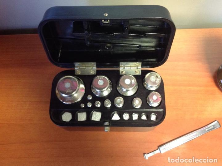 Antig&uuml;edades: Juego ruso de pesas de precisi&oacute;n - Foto 2