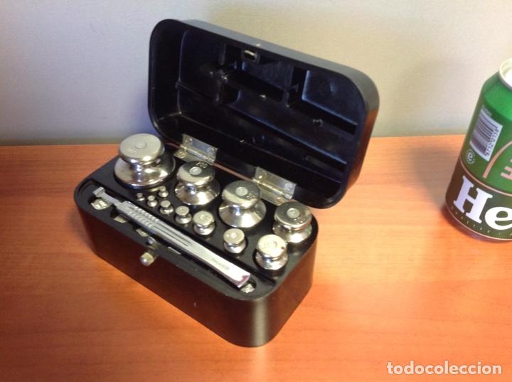Antig&uuml;edades: Juego ruso de pesas de precisi&oacute;n - Foto 3