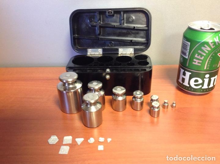 Antig&uuml;edades: Juego ruso de pesas de precisi&oacute;n - Foto 5