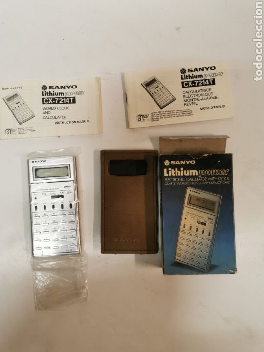 Ancienne Machine à calculer électronique SANYO CY-2162DP - Collection