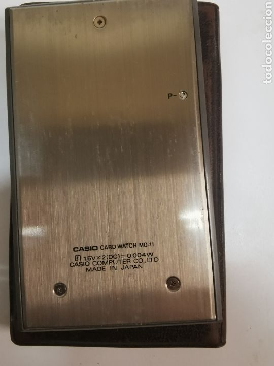 Antig&uuml;edades: Casio card watch MQ-11 - Foto 2