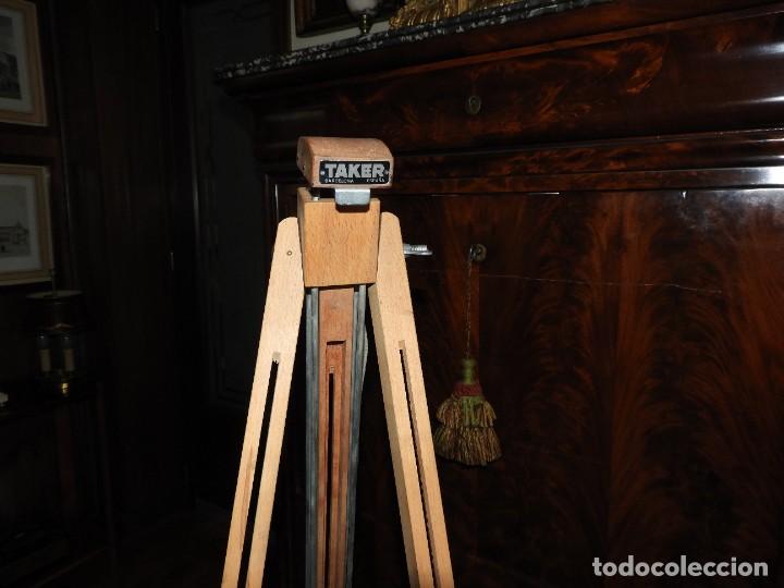 Antig&uuml;edades: ATRIL DE PINTOR DE MADERA MARCA TAKER - Foto 3