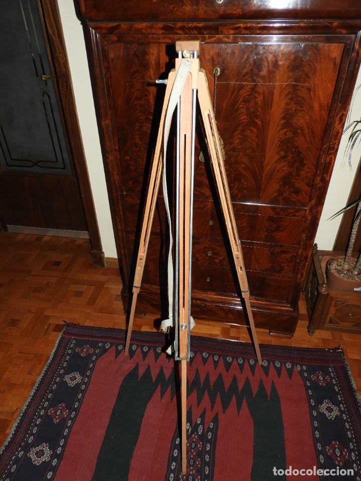 Antig&uuml;edades: ATRIL DE PINTOR DE MADERA MARCA TAKER - Foto 5