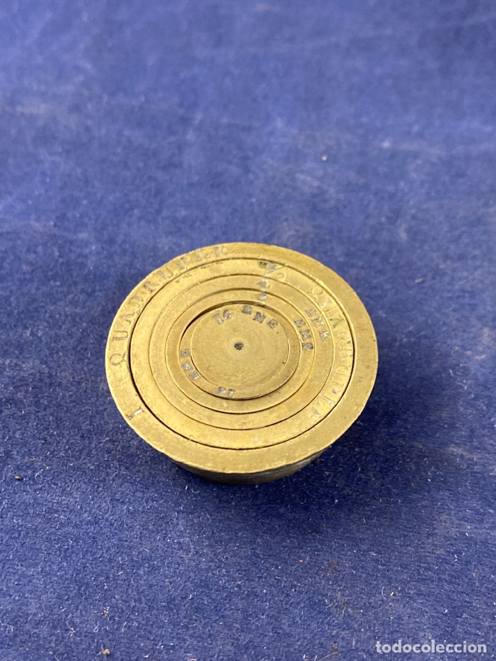 Antig&uuml;edades: Juego de pesas antiguo - Foto 3