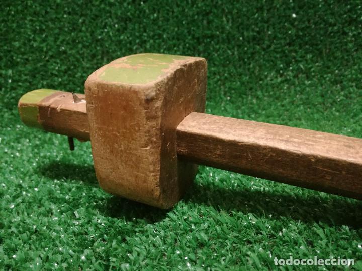 Antig&uuml;edades: GRAMIL DE CARPINTERO 24cm - HERRAMIENTA - Foto 9