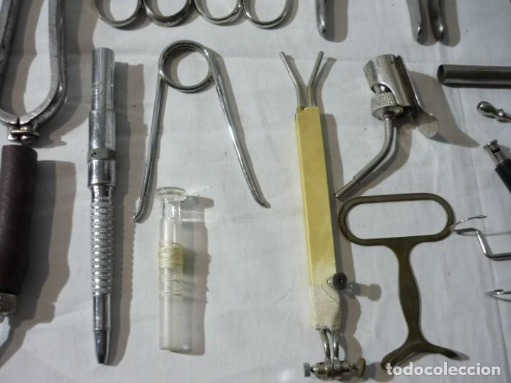 Antig&uuml;edades: Conjunto de instrumental quir&uacute;rgico - Foto 10