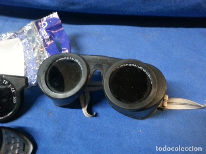 Antig&uuml;edades: GAFAS PARA SOLDAR - 3 GENERACIONES - Foto 2
