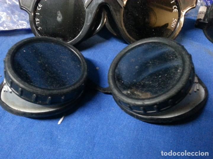 Antig&uuml;edades: GAFAS PARA SOLDAR - 3 GENERACIONES - Foto 4