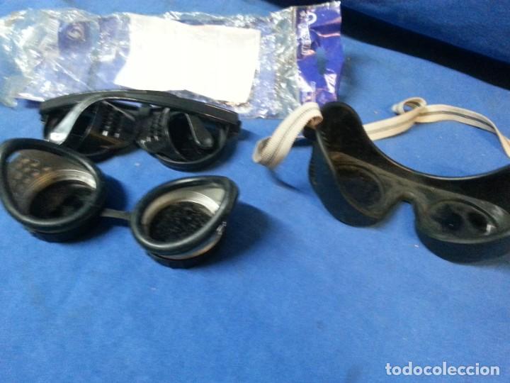 Antig&uuml;edades: GAFAS PARA SOLDAR - 3 GENERACIONES - Foto 5