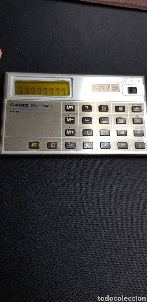 Antig&uuml;edades: Antigua Calculadora CASIO PW-80 - Foto 5