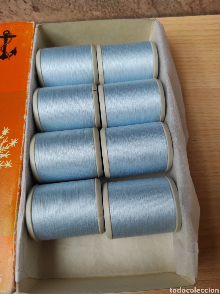 hilo carretes bobina madera para coser bordar m - Compra venta en  todocoleccion