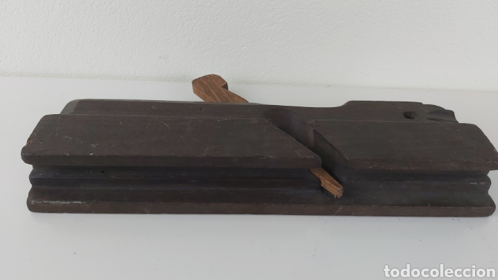 Antig&uuml;edades: ANTIGUO GUILLAMEN CEPILLO DE CARPINTERO MOLDURERO - Foto 2