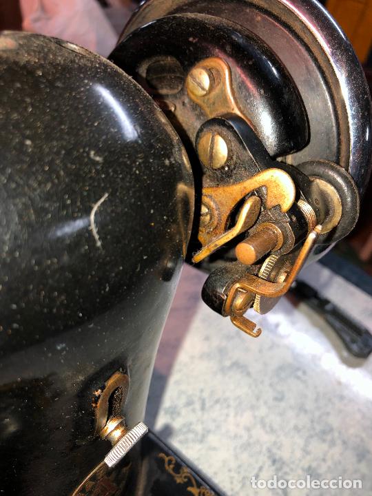 Antig&uuml;edades: M&aacute;quina de coser Alfa - Foto 14