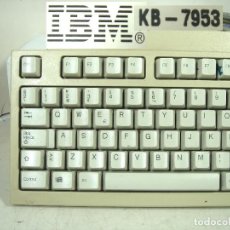 Antigüedades: ANTIGUO TECLADO IBM KB-7953 -MECANICO - ORDENADOR PC COMPUTADORA VINTAGE KB7953