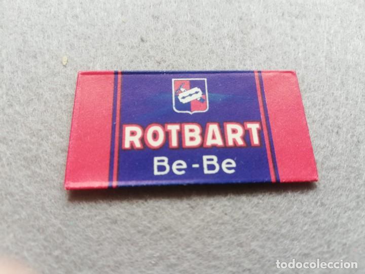 Antig&uuml;edades: HOJA AFEITAR ROTBART CON CUCHILLA (COLECCIONISTAS) - Foto 1