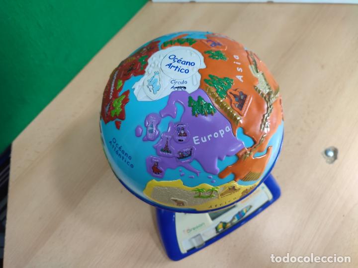 Antig&uuml;edades: GLOBO TERRAQUEO MUY DIDACTICO - Foto 5