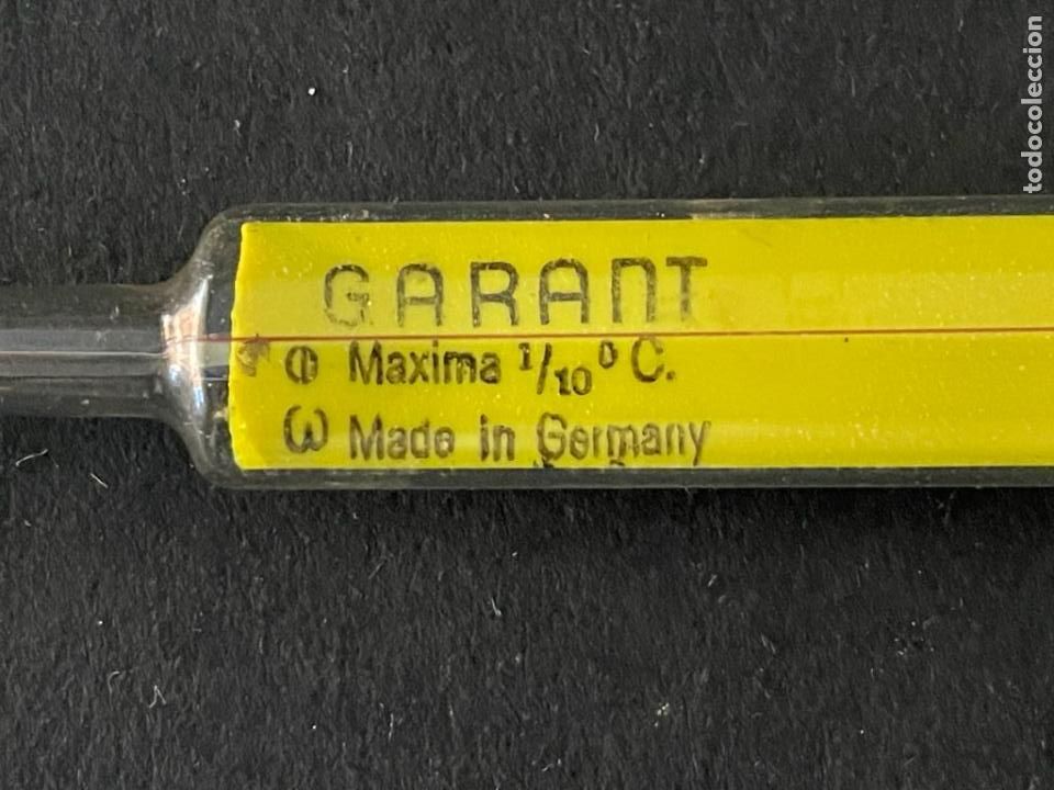 Antig&uuml;edades: TERMOMETRO MARCA GARANT (MADE UIN GERMANY) - Foto 3