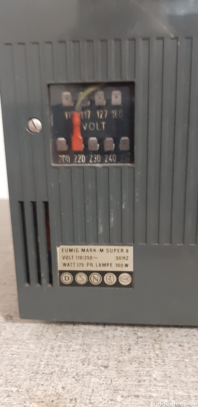 Antig&uuml;edades: Proyector Eumig M Super 8 - Foto 3