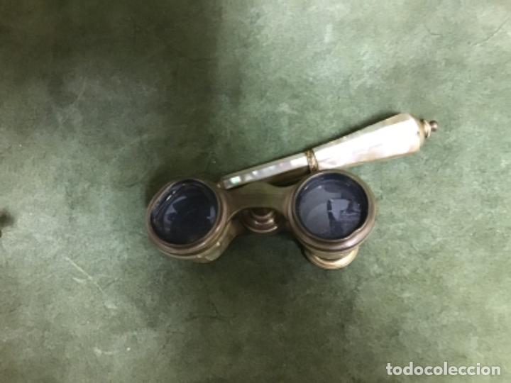 Antig&uuml;edades: PRISMATICOS DE MADREPERLA PARA OPERA, S. XIX - Foto 2