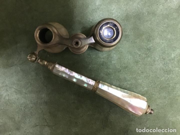 Antig&uuml;edades: PRISMATICOS DE MADREPERLA PARA OPERA, S. XIX - Foto 4