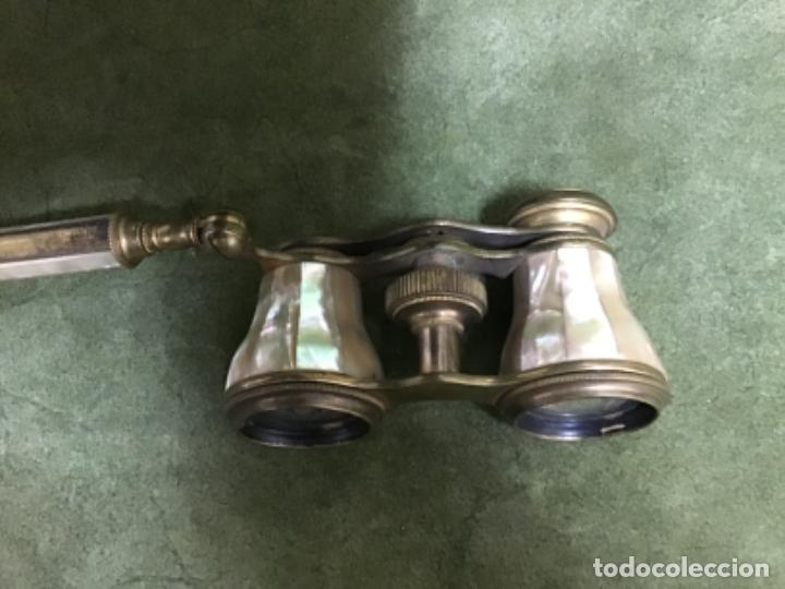 Antig&uuml;edades: PRISMATICOS DE MADREPERLA PARA OPERA, S. XIX - Foto 5